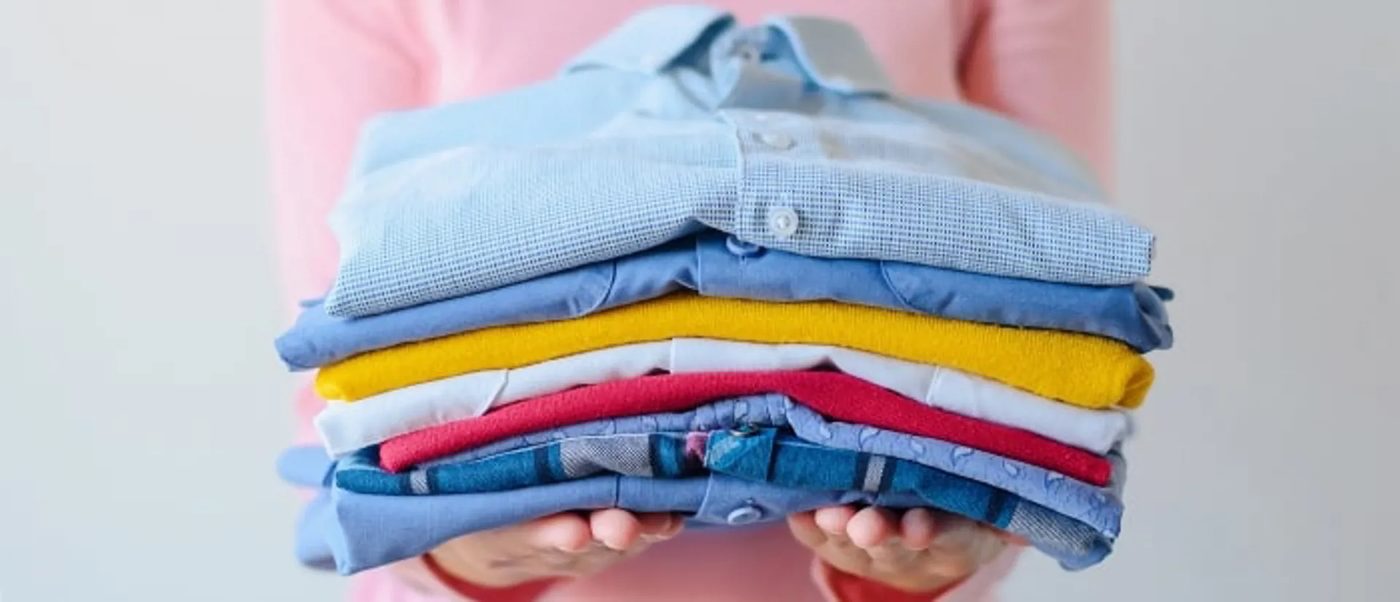 Wash and fold laundry